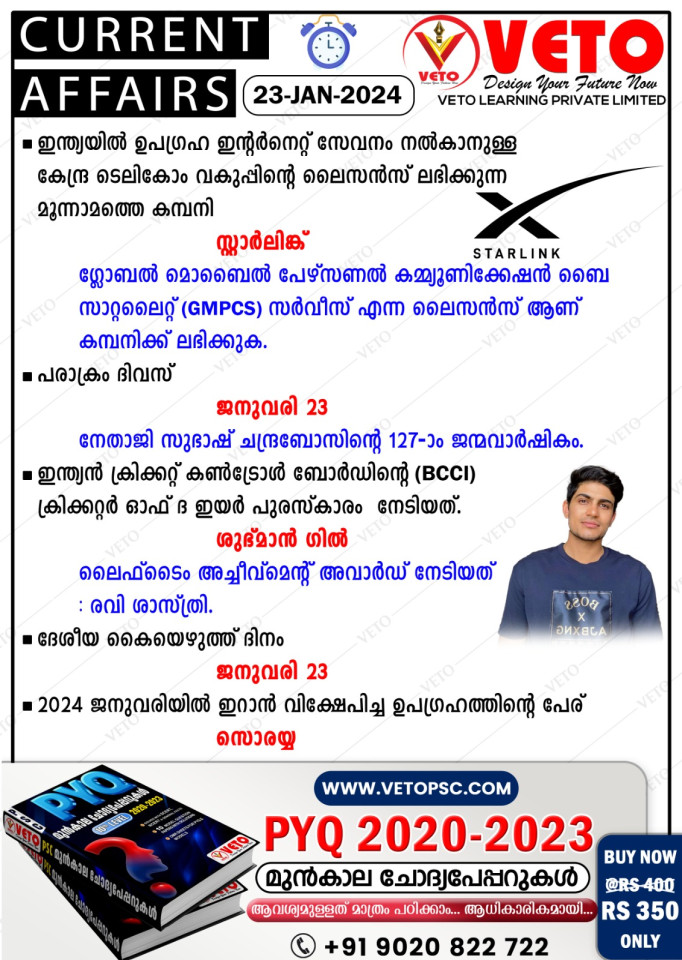CURRENT AFFAIRS